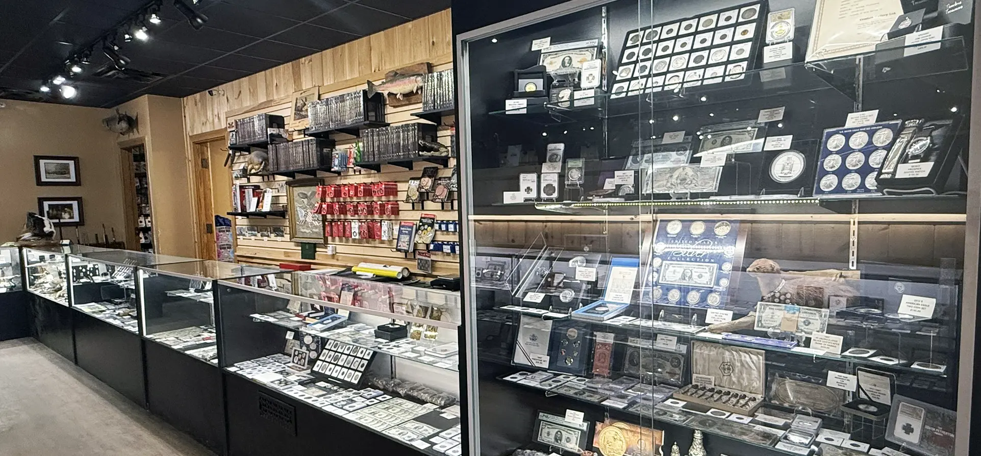 Coin & Currency Shop